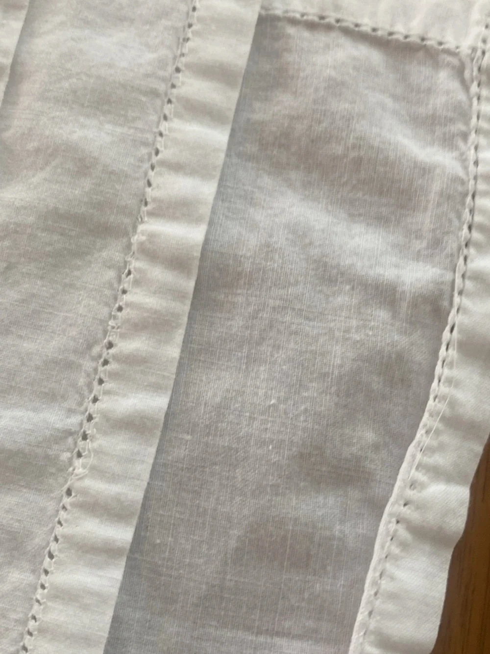 Vintage cutwork embroidered tea napkins
